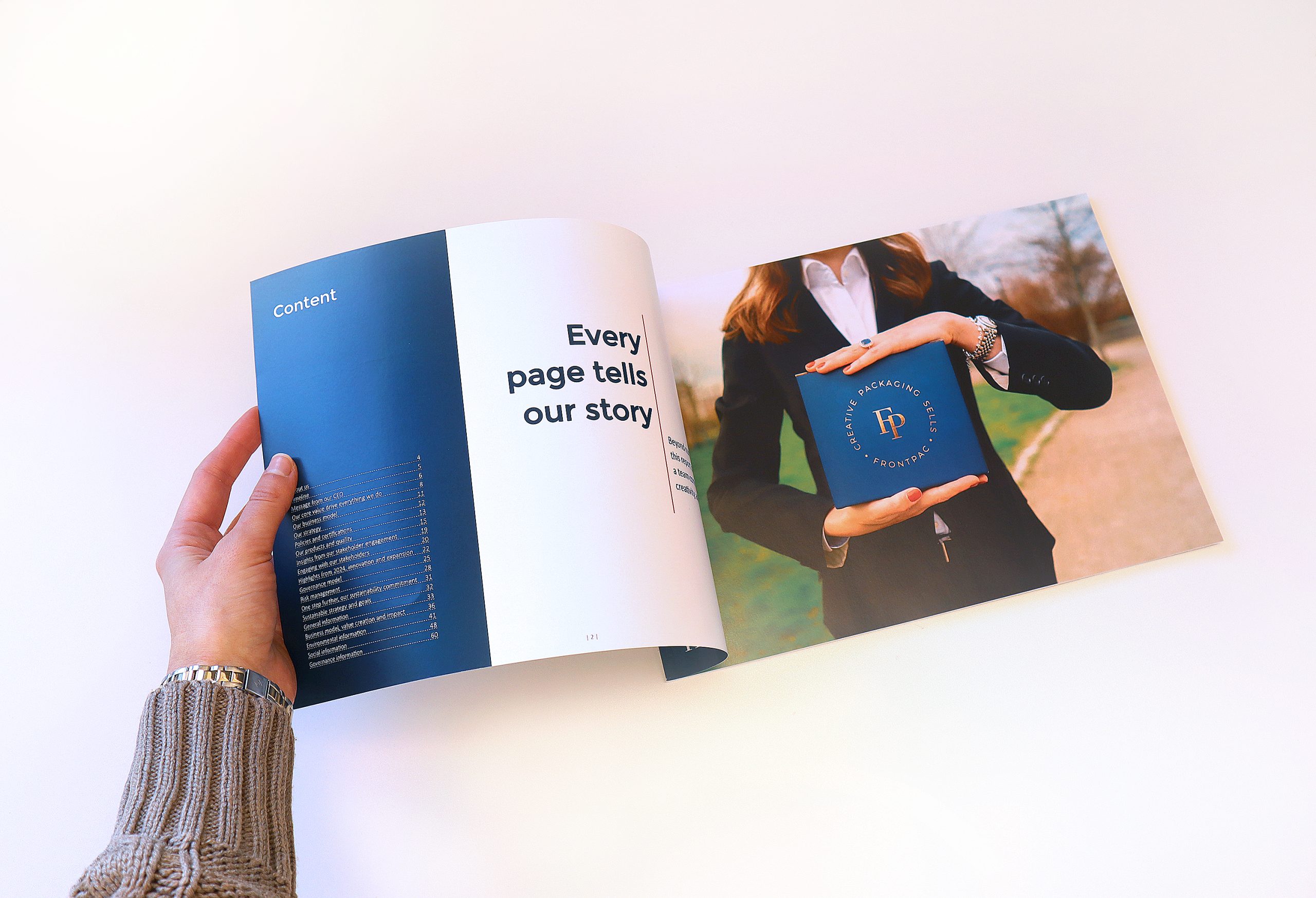 Hållbarhetsrapporter FrontPac